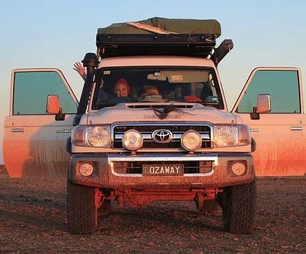 Solar 4 RVs has donated a solar system for a 3200 km walk supporting
